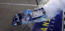 NASCAR Truck Series: Hocevar vence em Kansas após toque e punição
