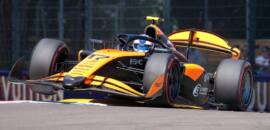 F2: Dunne bate Lindblad por 0s009 e lidera treino livre em Ímola