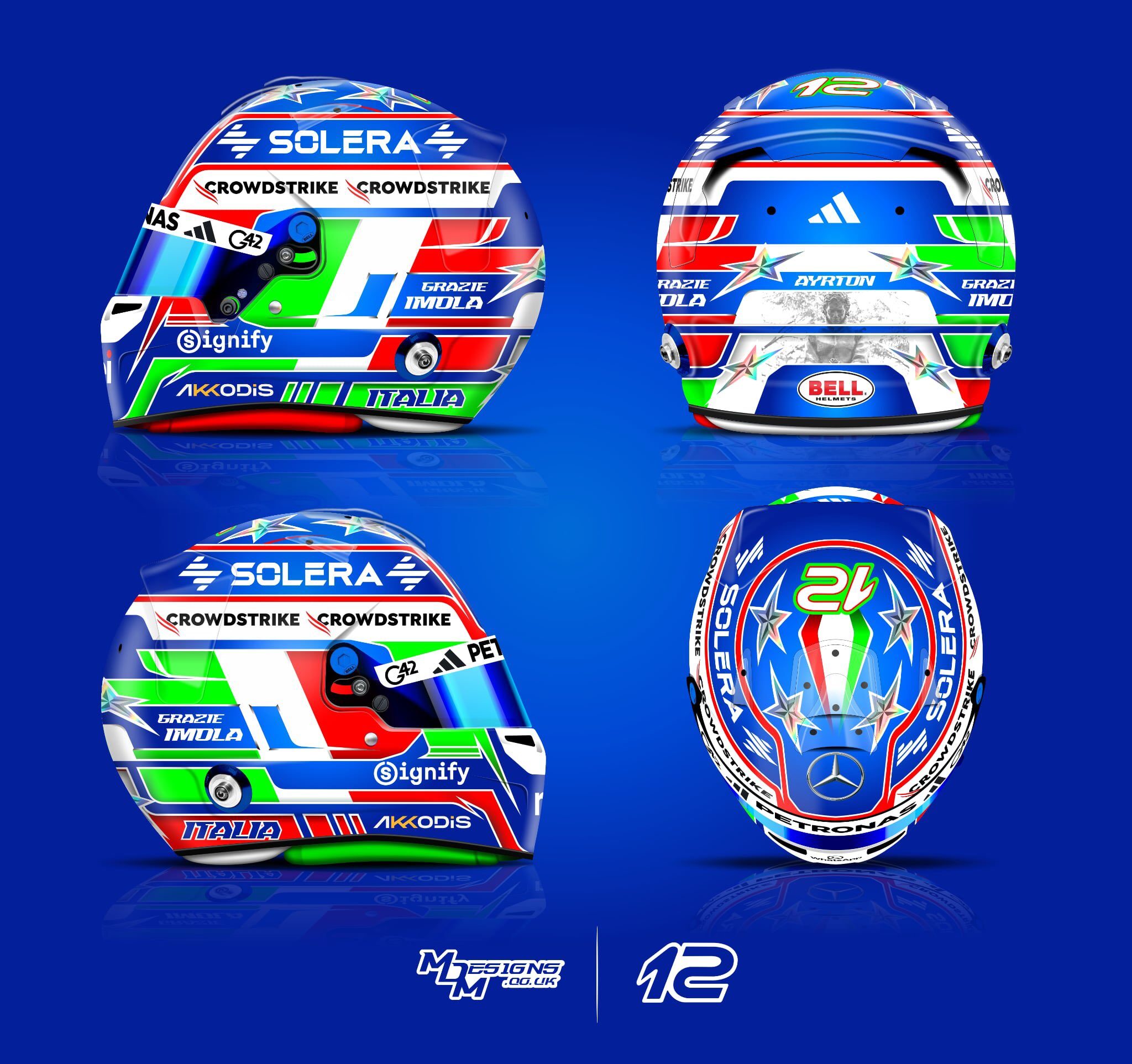 F1: Antonelli homenageia Senna no capacete para corrida em Ímola F1: Antonelli homenageia Senna no capacete para corrida em Ímola