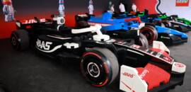 F1: Pilotos desfilam em carros LEGO personalizados antes do GP de Miami