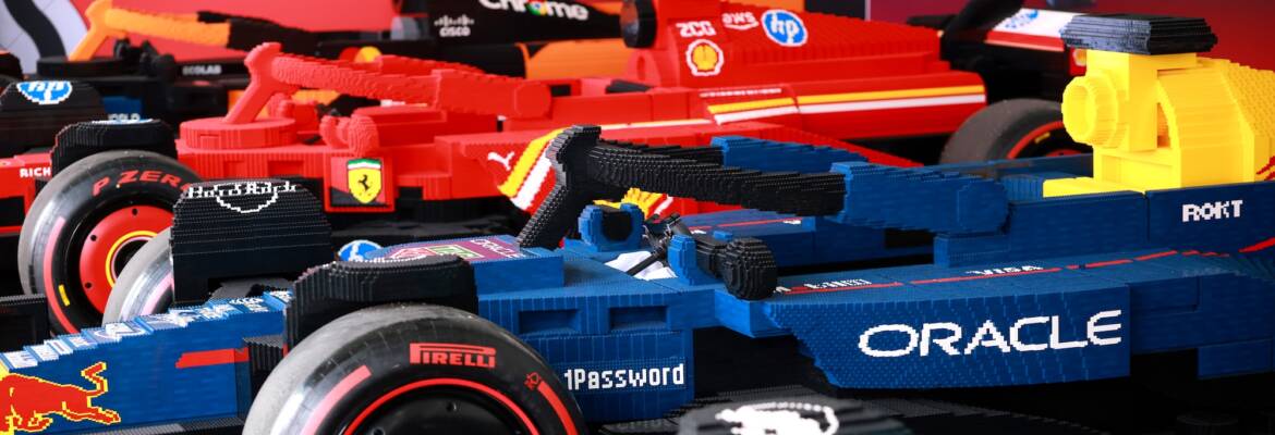 F1: Confira os carros LEGO usados no Desfile dos pilotos em Miami