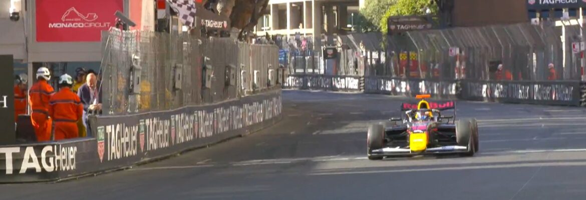 F3: Tsolov vence de ponta a ponta em Mônaco. Câmara abandona