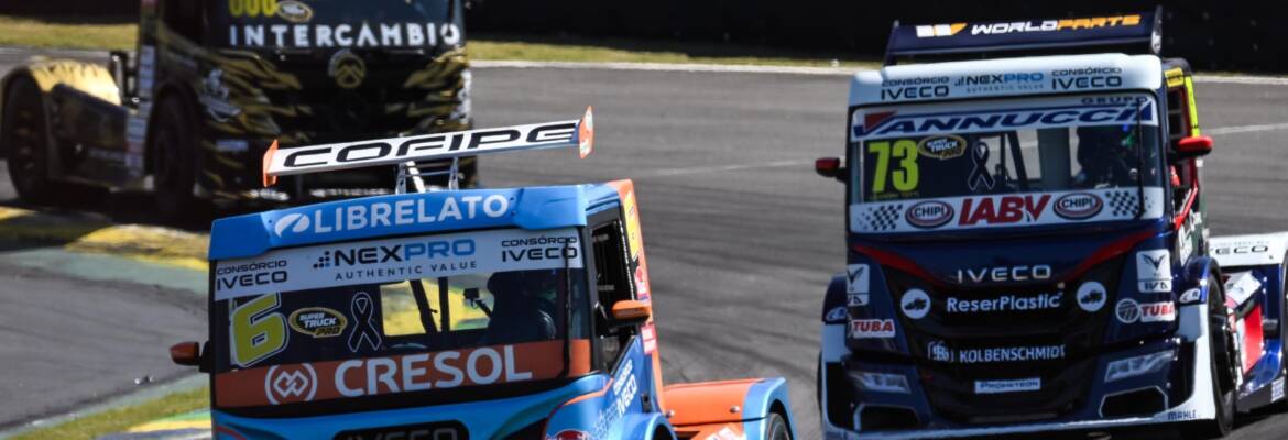 Copa Truck: Totti e Giaffone comandam tempos da segunda atividade em Interlagos