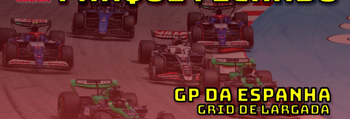 F1 ao vivo: O grid de largada do GP da Espanha, em Barcelona, no Parque Fechado