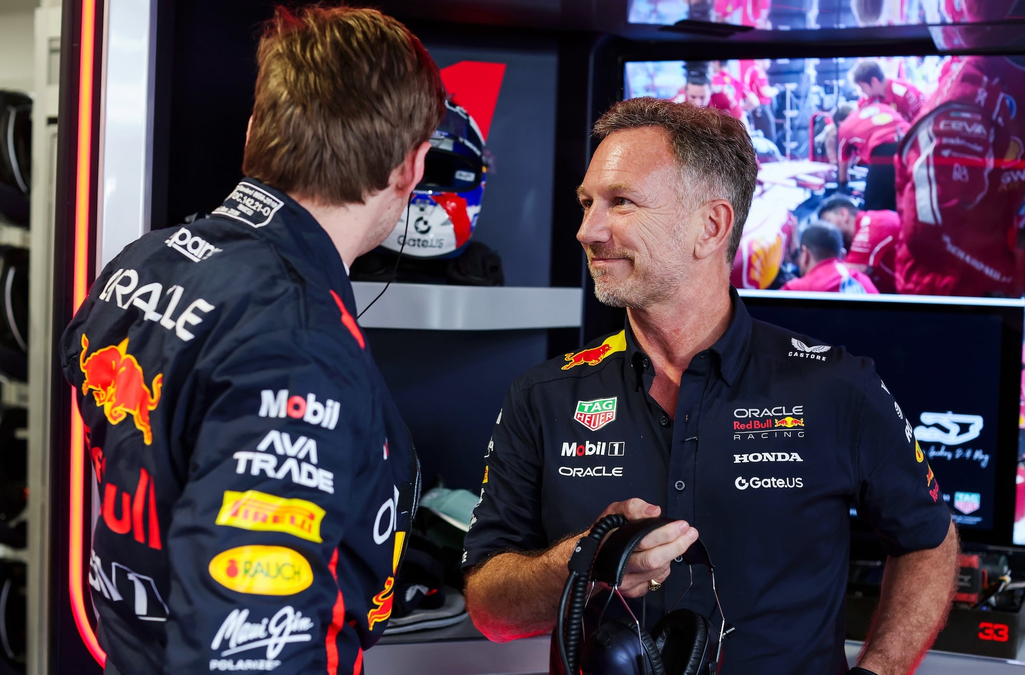 Max Verstappen, Christian Horner