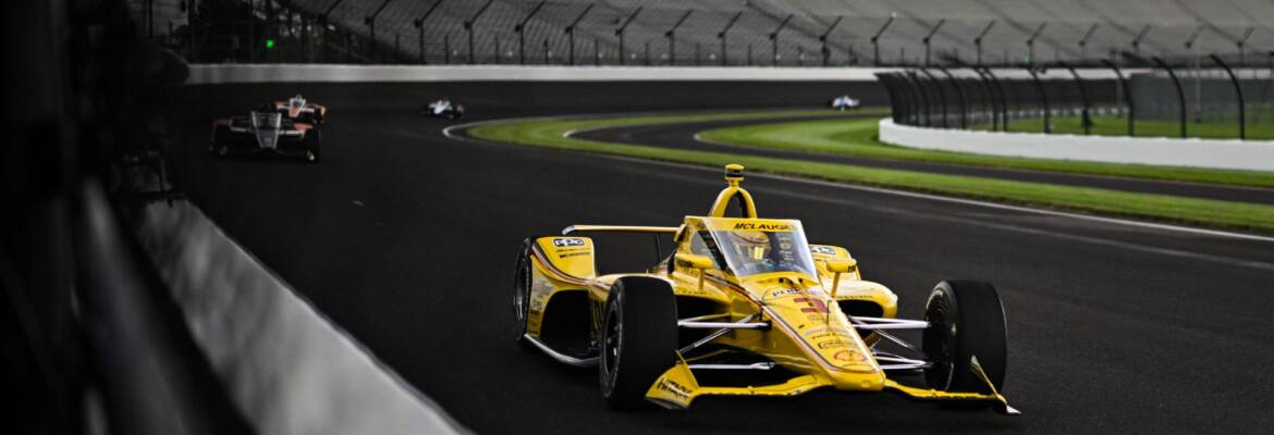 Indy: McLaughlin lidera sexta-feira marcada por acidentes em Indianápolis
