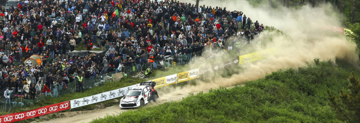 WRC: Ogier vence em Portugal e mantém 100% de aproveitamento da TOYOTA GAZOO Racing em 2025