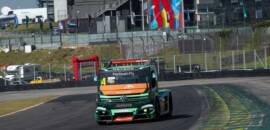 Felipe Giaffone mantém liderança da Copa Truck com segundo lugar em Interlagos
