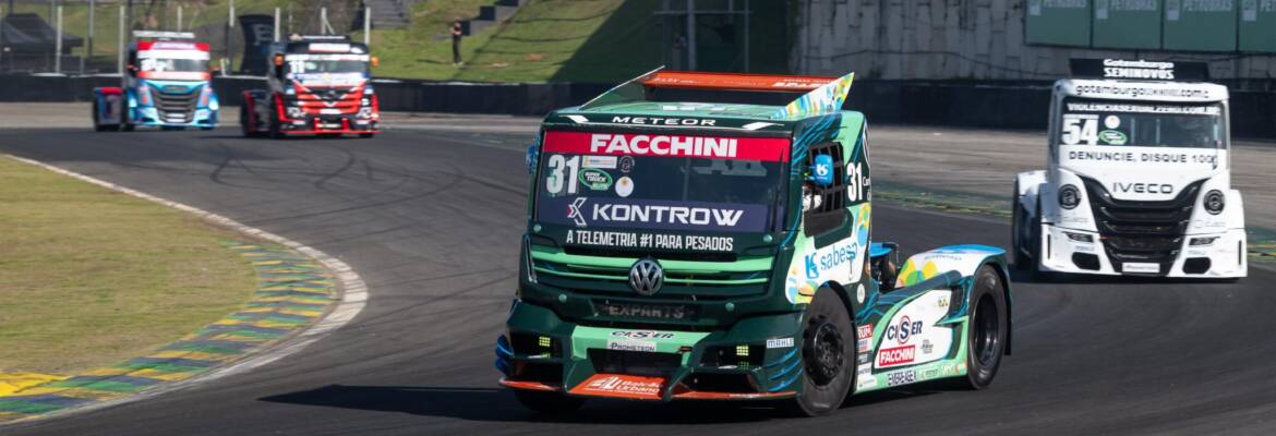 Nic Giaffone supera final de semana desafiador em Interlagos na Copa Truck