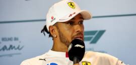 F1: Hamilton se desculpa com Leclerc após não cumprir ordem da Ferrari no GP do Azerbaijão