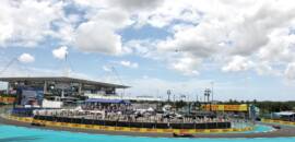F1: Piastri lidera treino único do GP de Miami encerrado com bandeira vermelha
