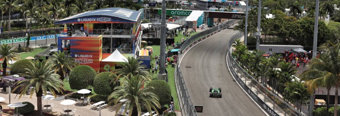 F1: Bortoleto alinha em 19º na Sprint do GP de Miami