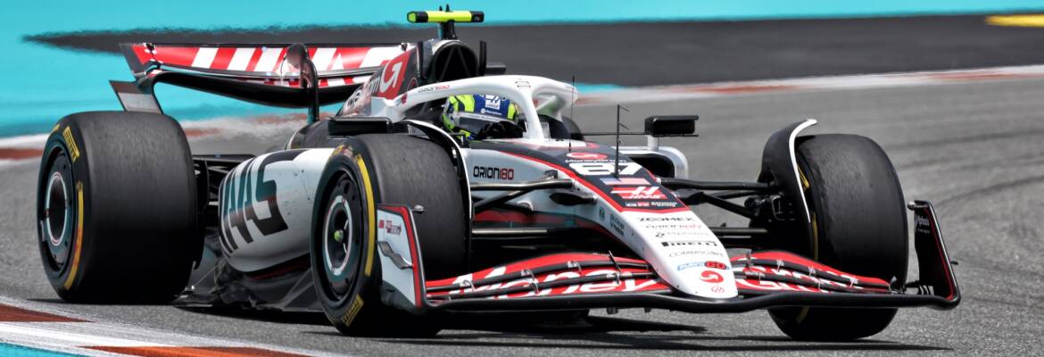 F1: Haas mostra velocidade, mas inconsistência custa posições no grid da sprint em Miami