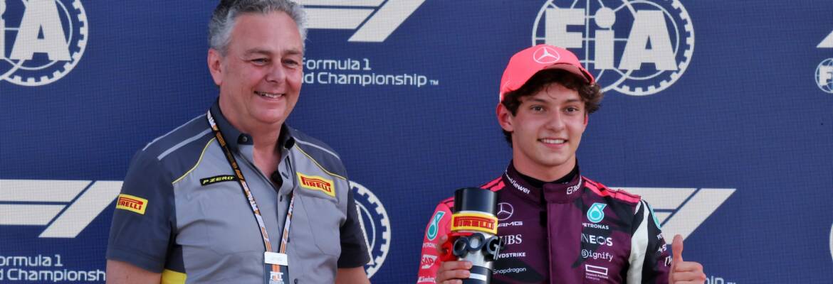 F1: Após pole histórica, Antonelli foca no restante do fim de semana