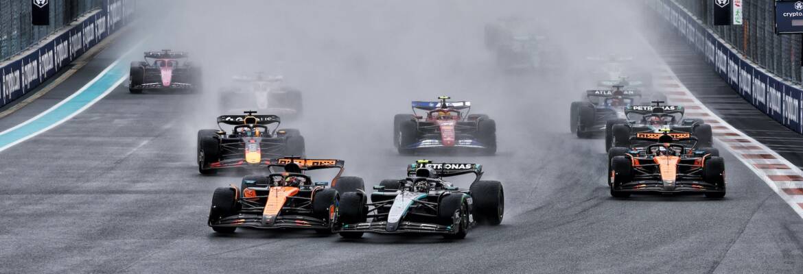 F1: Confira o grid de largada provisório do GP de Miami 2025
