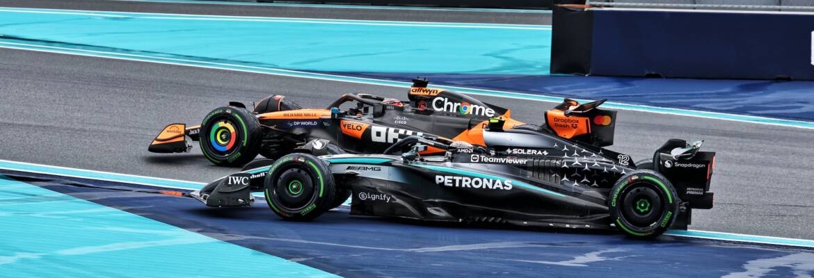 F1: Chuva traz caos para sprint de Miami, Norris aproveita e vence a corrida