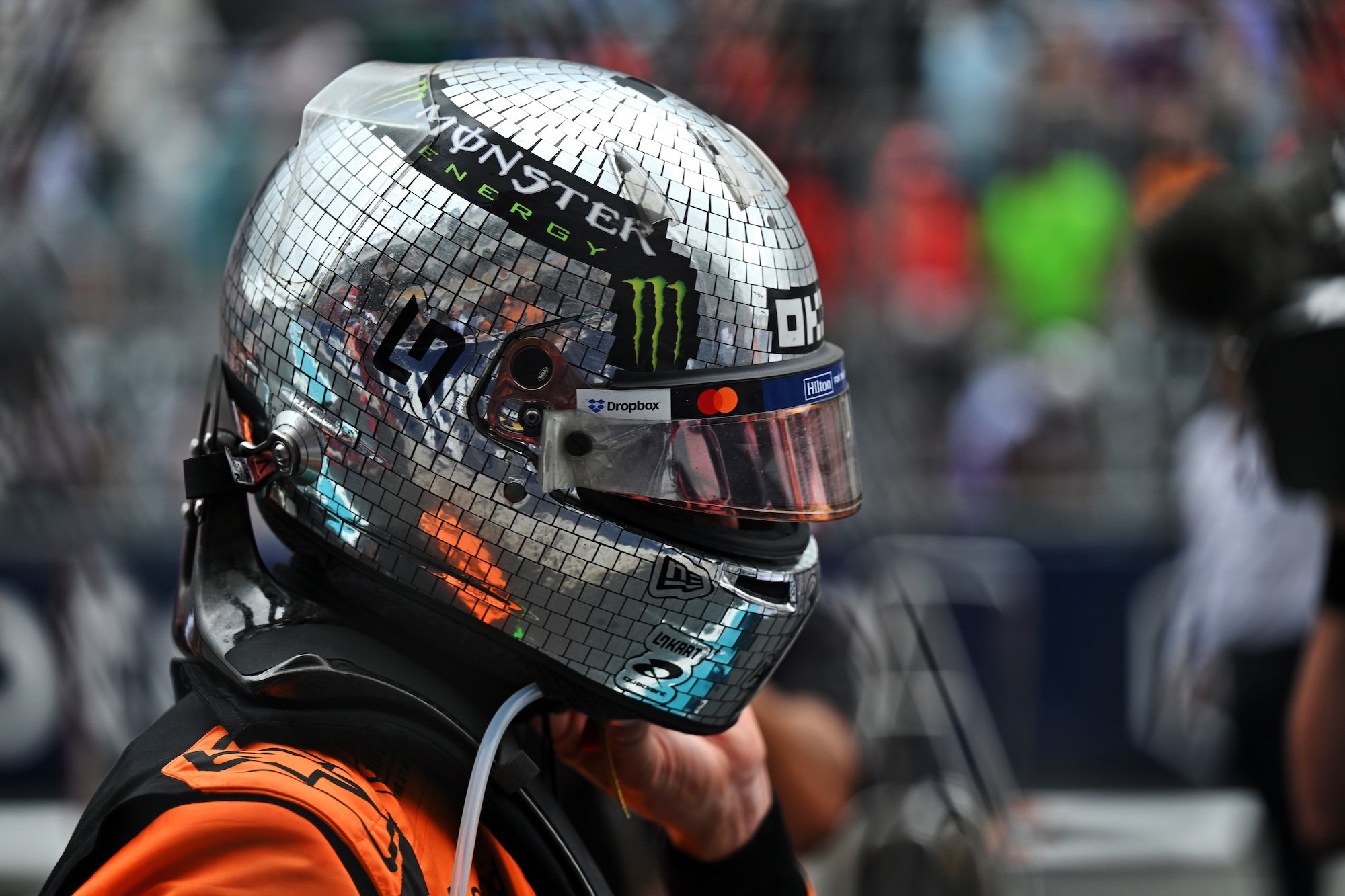 Race winner Lando Norris (GBR) McLaren in Sprint parc ferme.