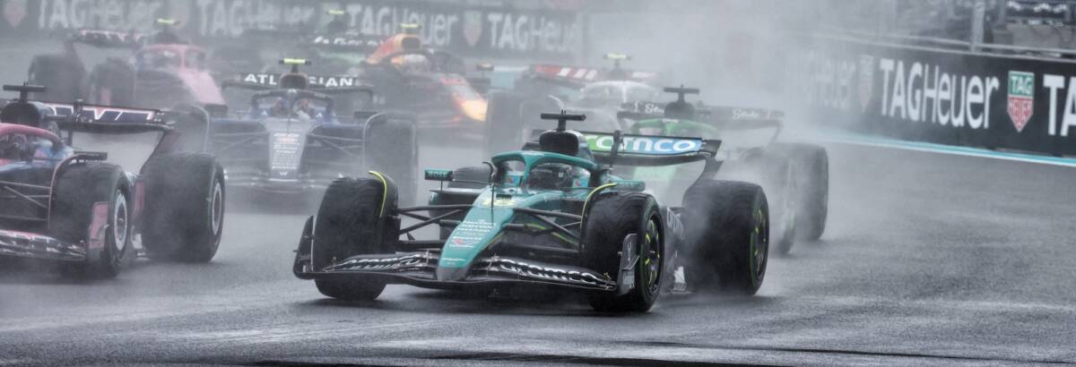 F1 hoje: Miami tem alerta de chuva e Horner mantém futuro em aberto