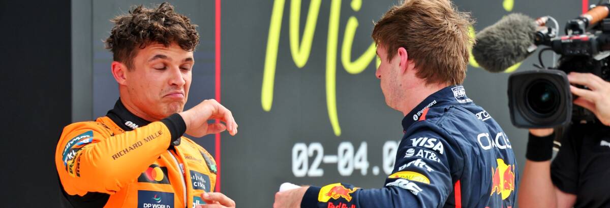 F1: Verstappen e Norris terão de pagar mais de € 1 milhão à FIA