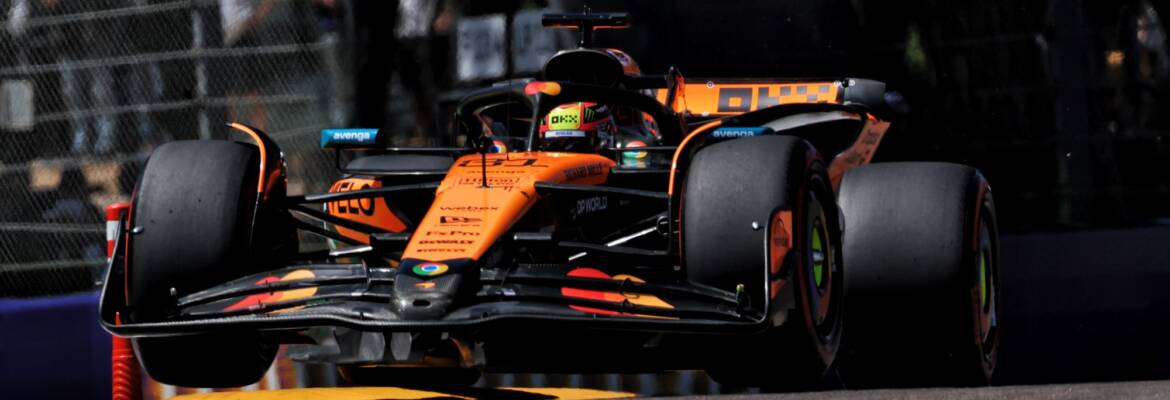 F1: Piastri garante dobradinha da McLaren no TL1 de Ímola encerrado com batida de Bortoleto