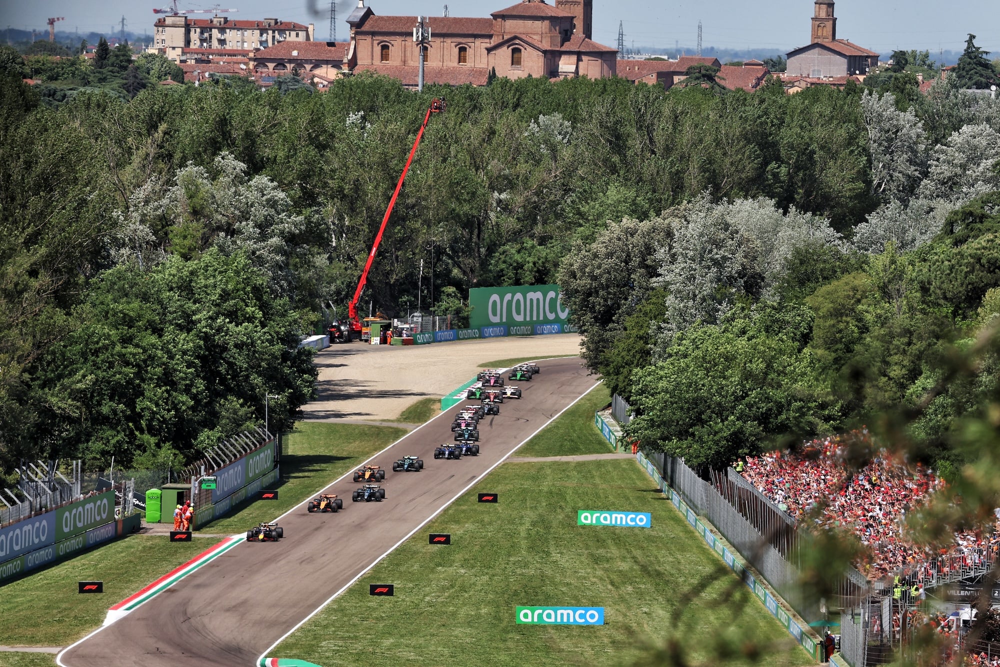 Largada, F1 2025, Fórmula 1, GP da Emília-Romanha, Ímola, Imola