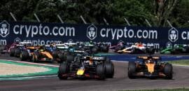 F1: Verstappen impressiona com ultrapassagem dupla na largada e vence a corrida em Ímola