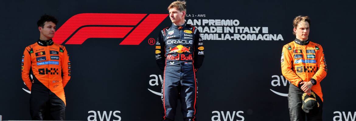 F1: “Ainda temos trabalho a fazer”, afirmou Verstappen após vitória em Ímola