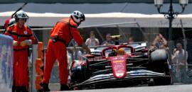 F1: Ferrari confirma carro pronto para Hamilton após acidente em Mônaco