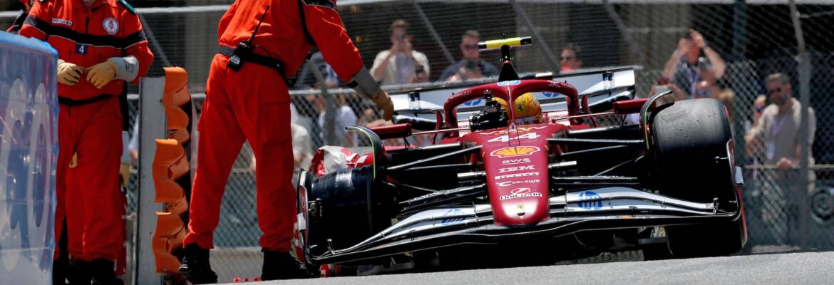 F1: Ferrari confirma carro pronto para Hamilton após acidente em Mônaco