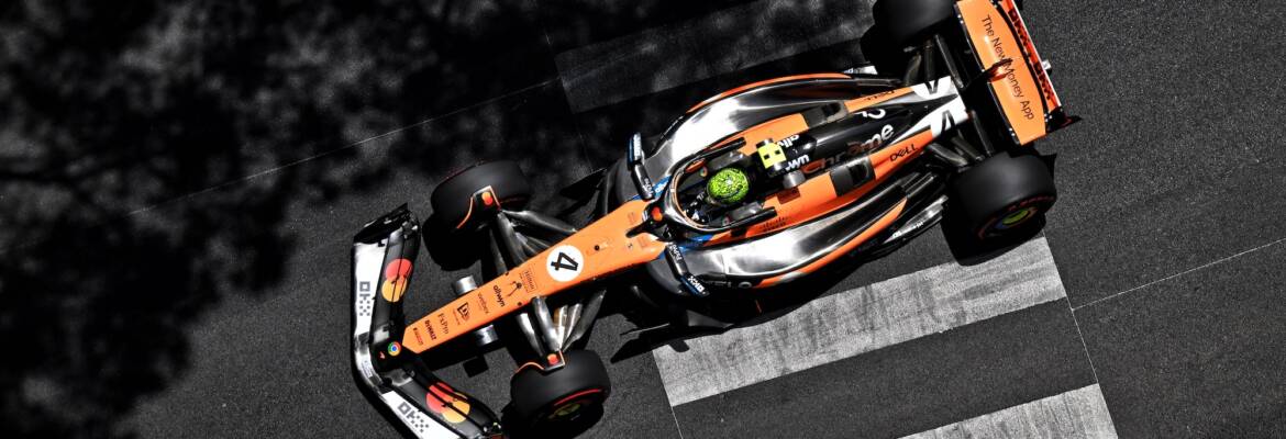 F1: Norris desbanca domínio de Leclerc em Mônaco e garante a pole position