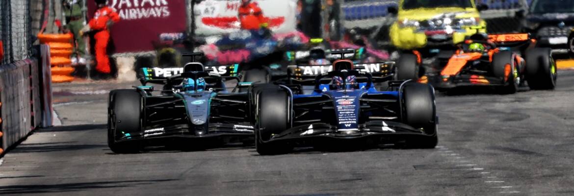 F1: Albon paga jantar para Russell após GP de Mônaco