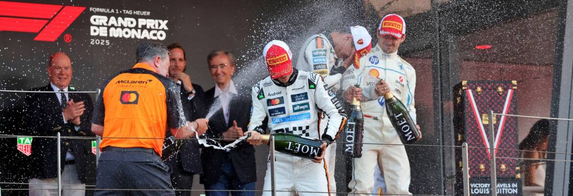 F1: As imagens da vitória de Norris no GP de Mônaco