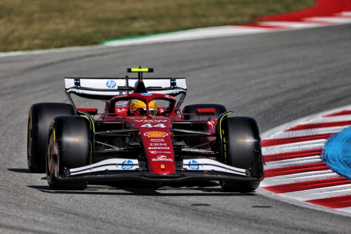 Lewis Hamilton (GBR) Ferrari SF-25.