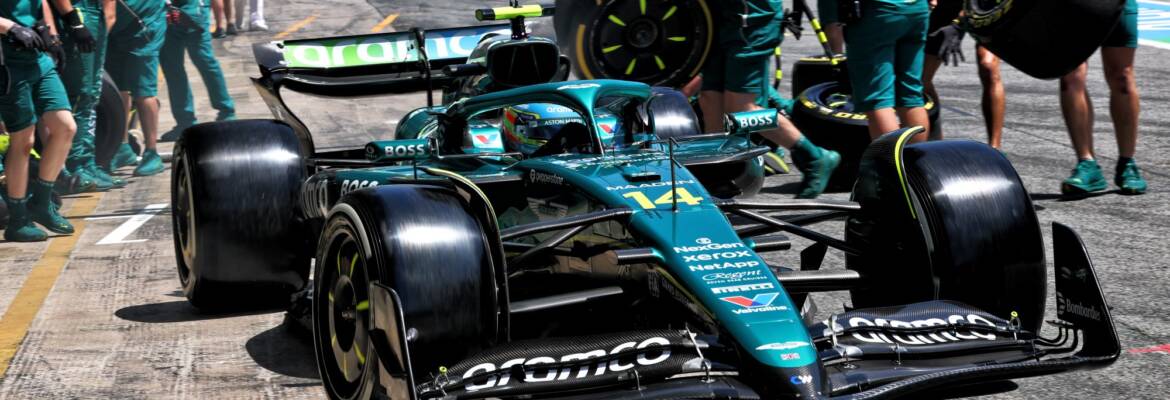 F1: Aston Martin tem sessão de classificação com resultados distintos em Barcelona