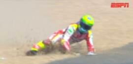 MotoE: Brasileiro Eric Granado sofre forte acidente em Le Mans e passará por cirurgia