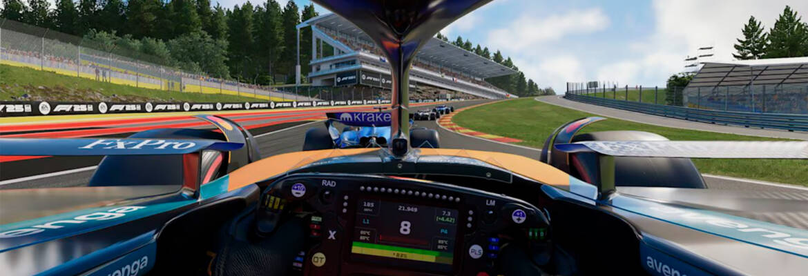 F1 25 já está disponível: Realismo inédito, retorno do Braking Point e integração com F1 The Movie