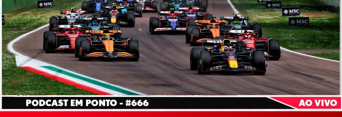 F1: Imola pode mudar tudo? Homenagens nos 75 anos da Fórmula 1 e mais; ouça no podcast Em Ponto #666