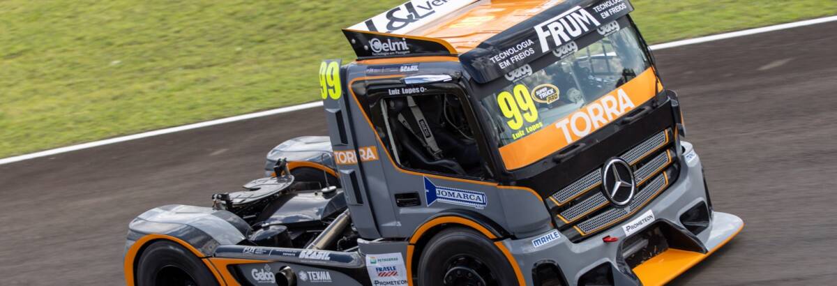Copa Truck: Luan Lopes assume caminhão do pai em Tarumã