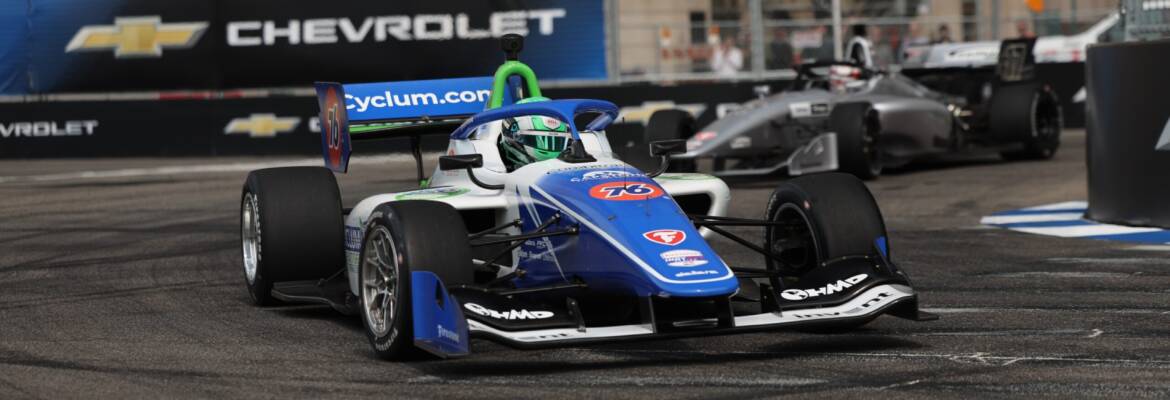 Collet garante segundo lugar em Detroit e sobe no campeonato da Indy NXT