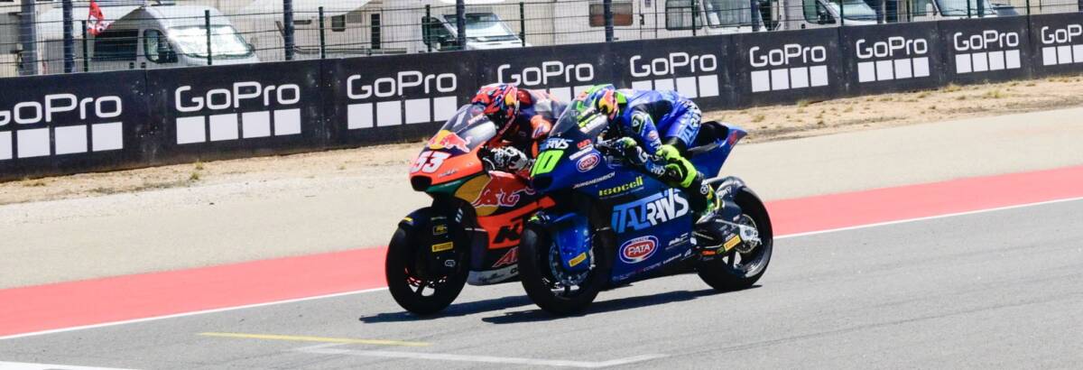 Moto2: Öncü tem vitória história por apenas 0s003 em cima de Moreira em Aragão
