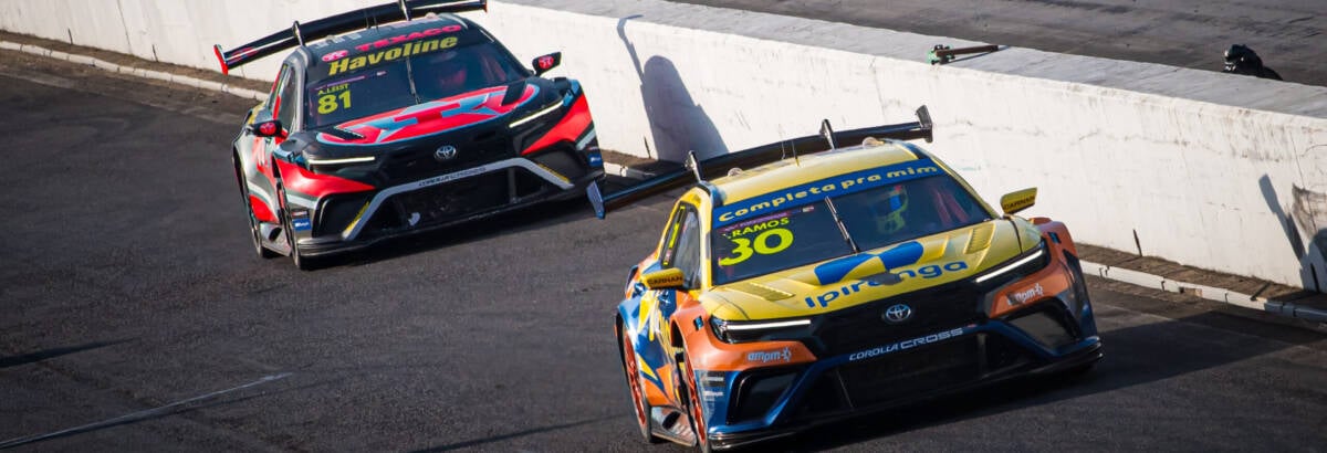 Stock Car: TOYOTA GAZOO Racing vai ao pódio no Velopark com Cesar Ramos e Arthur Leist