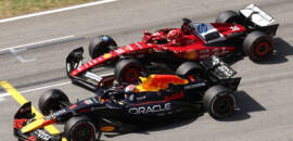 F1: Leclerc comenta sobre toque com Verstappen em Barcelona: “Briga por posição”