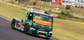 Felipe Giaffone garante pódio em Tarumã e segue entre os líderes da Copa Truck
