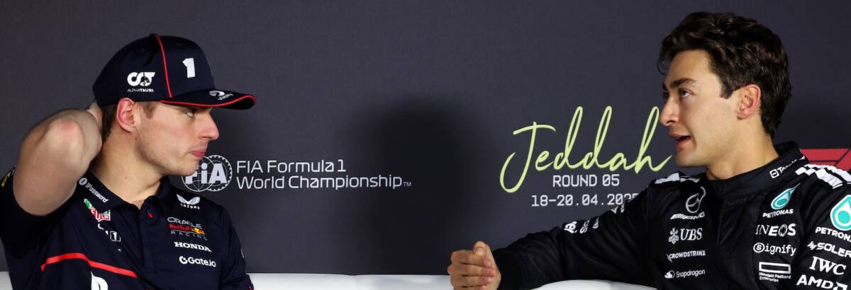 F1: Russell avalia risco e recompensa de dividir equipe com Verstappen