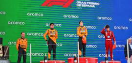 F1: Brown alfineta após dobradinha da McLaren em Barcelona: “Amo essas asas”