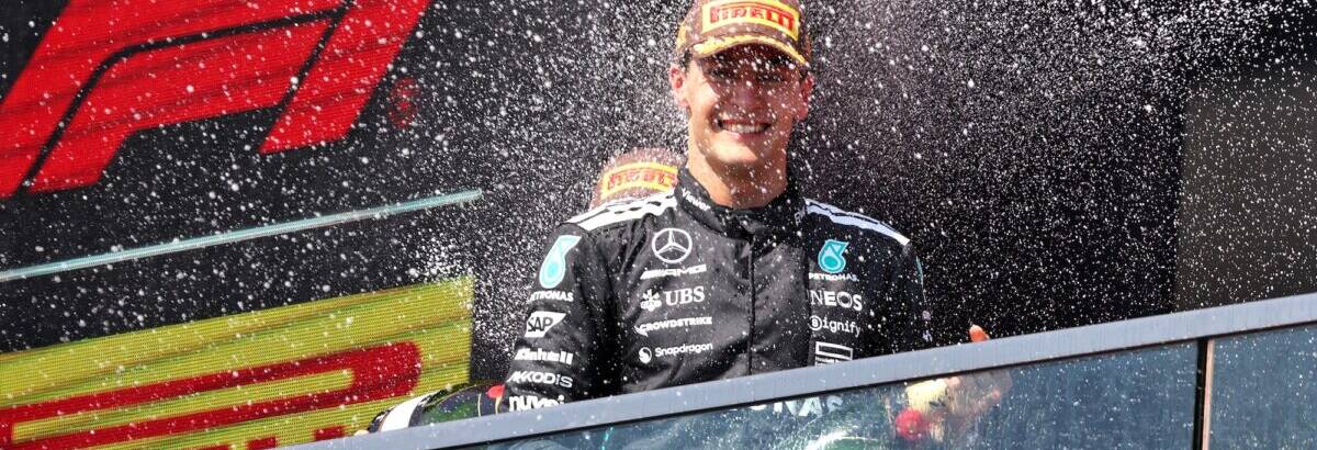 F1: Russell feliz com 3° lugar na Hungria: “É ótimo estar no pódio”