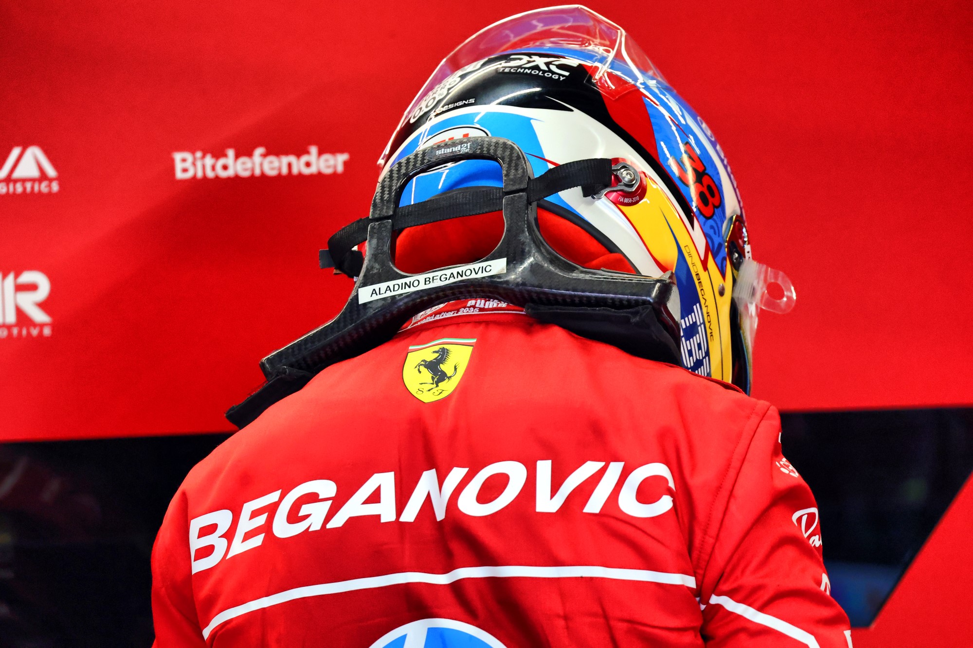 Dino Beganovic (SWE) Ferrari Academy Driver.
