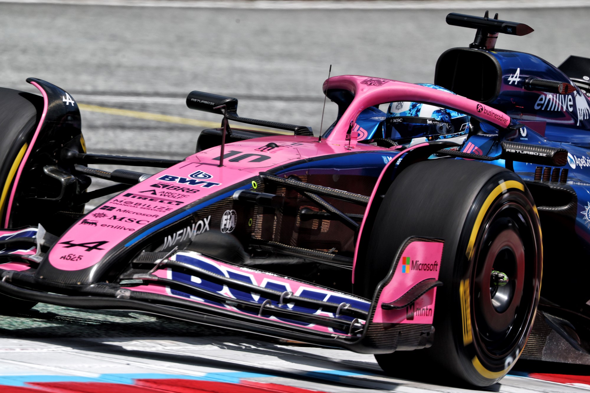 Pierre Gasly (FRA) Alpine F1 Team A525.