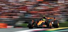 F1: Norris garante a pole do GP da Áustria; Bortoleto vai ao Q3 e larga em oitavo