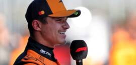 F1: Norris ironiza Red Bull após incidente com fita adesiva no grid em Austin